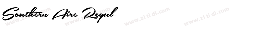Southern Aire Regul字体转换 Southern Aire Regul字体转换